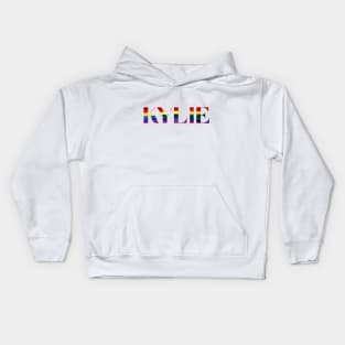 Kylie Pride Rainbow Kids Hoodie